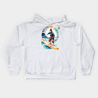 Samurai Surfer Kids Hoodie